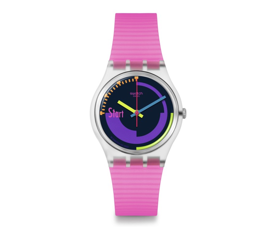 SWATCH NEON PINK PODIUM